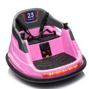 Auto tamponneuse OUTFUNNY 12V pour enfants rose